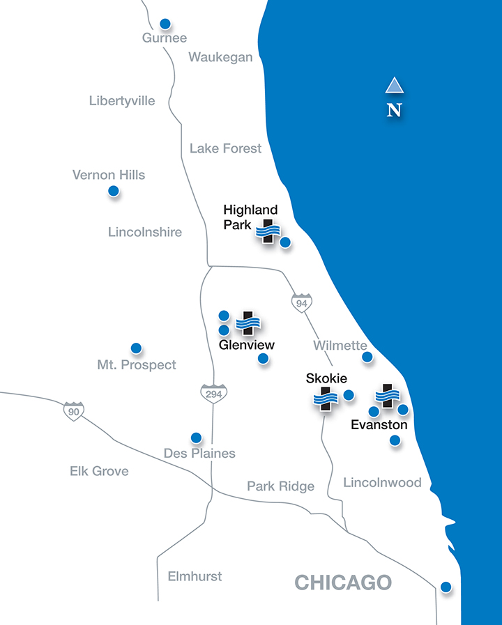 Locations NorthShore