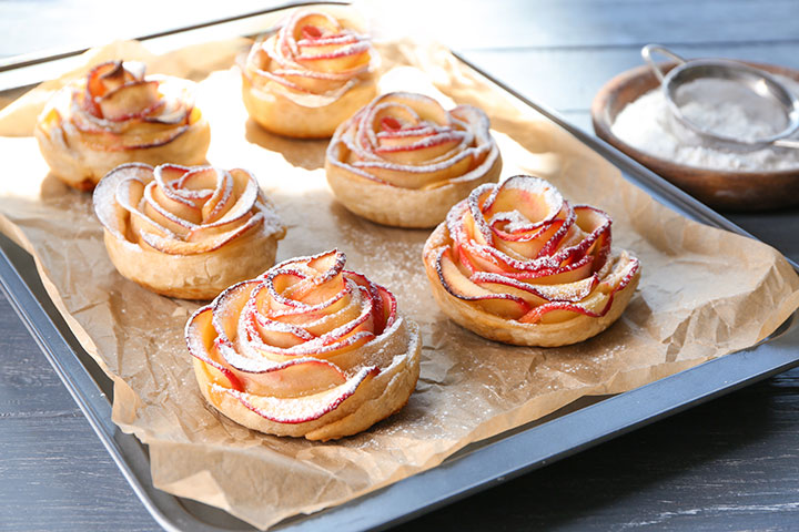 Apple Roses Pastry 