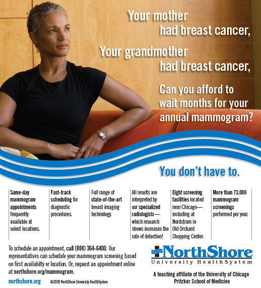 Mammogram at NorthShore