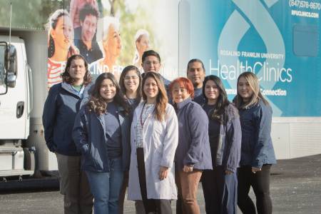 A mobile clinic