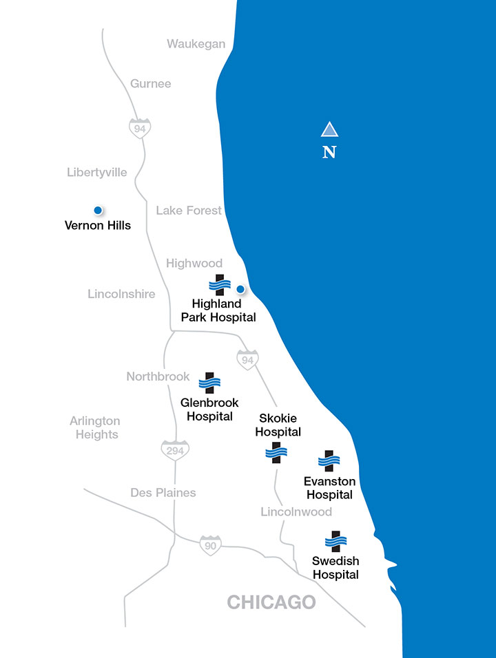 GI Lab Locations Map