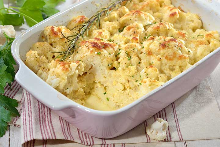 Cauliflower Potato Gratin Recipe
