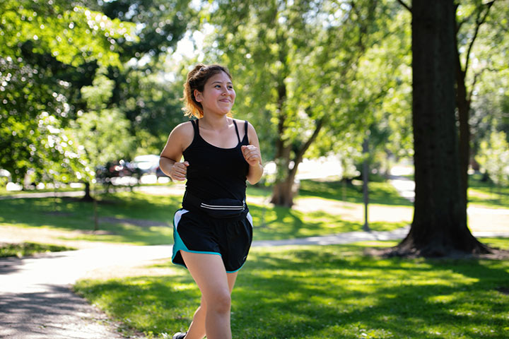 Woman Running