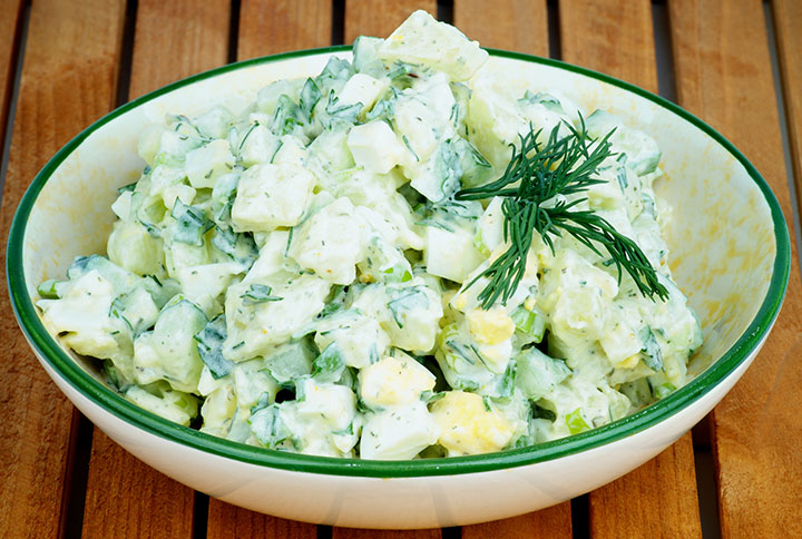 Healthy Dill Potato Salad