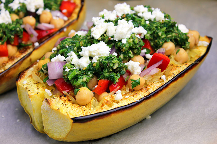 Stuffed Spaghetti Squash 