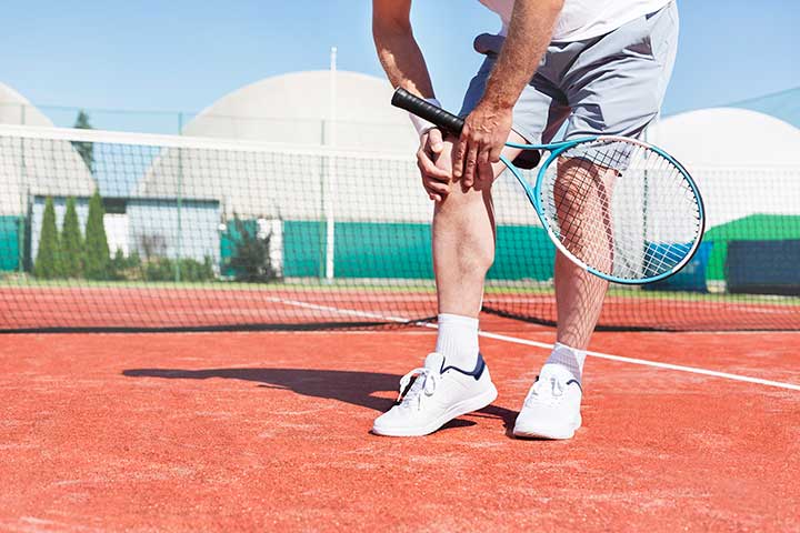 Tennis joint pain