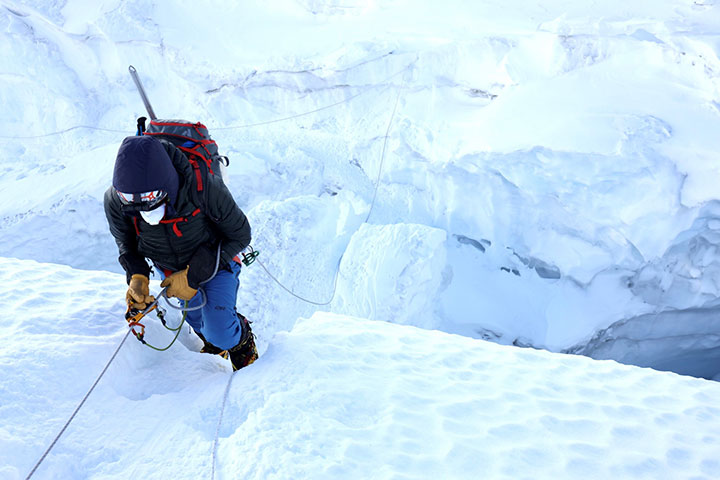 mountain climbing