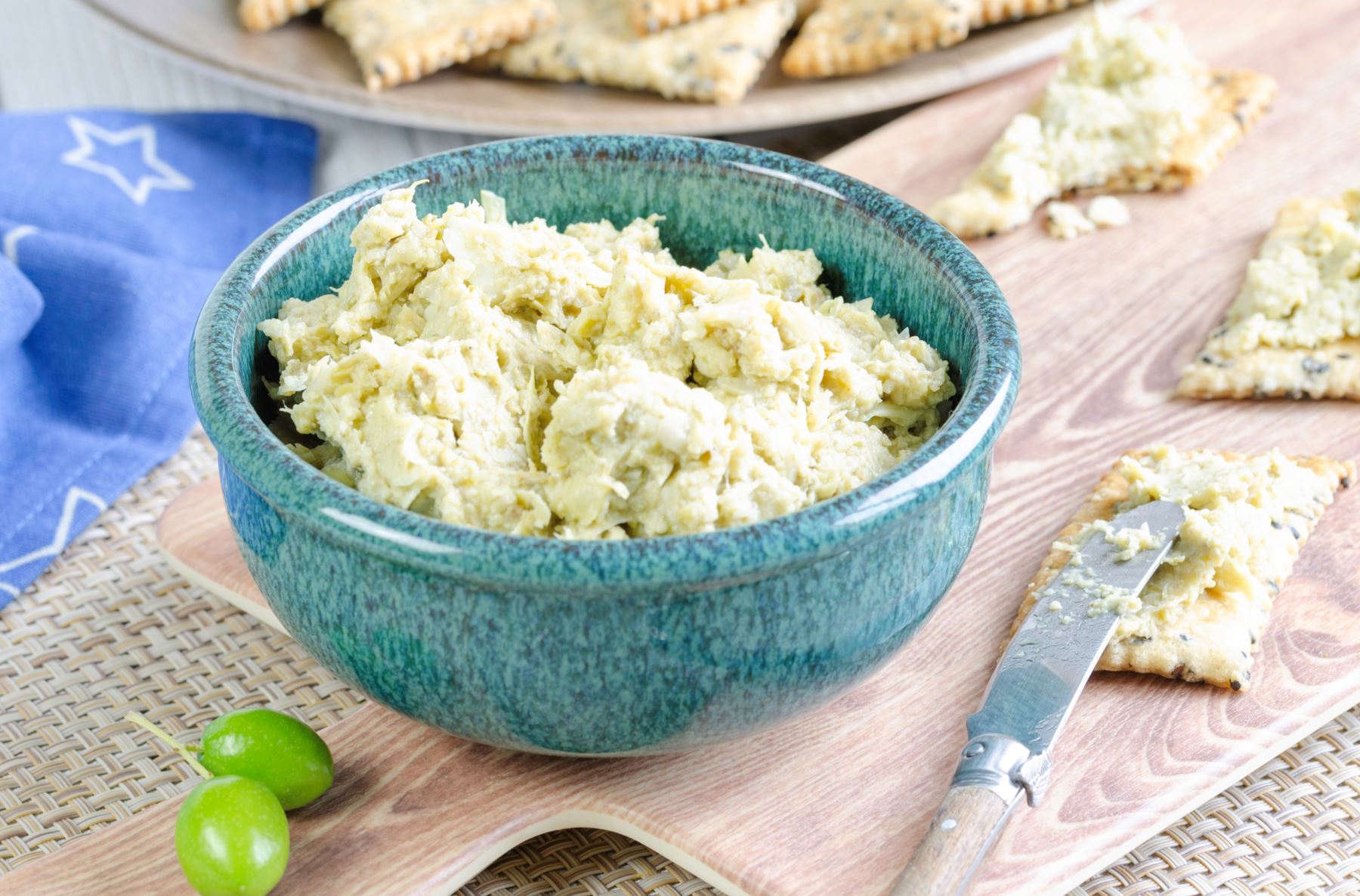 Whipped Artichoke and Feta Dip 