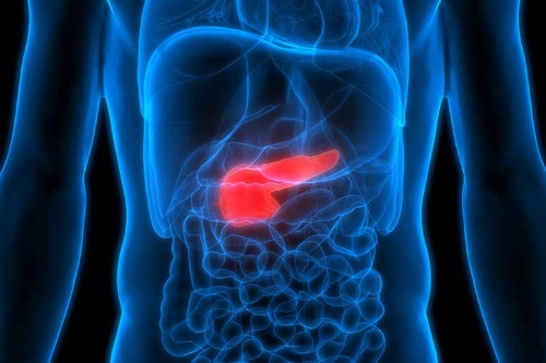 X-ray of pancreas