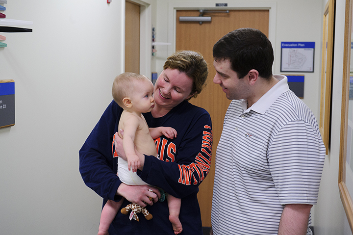 Family with Newborn